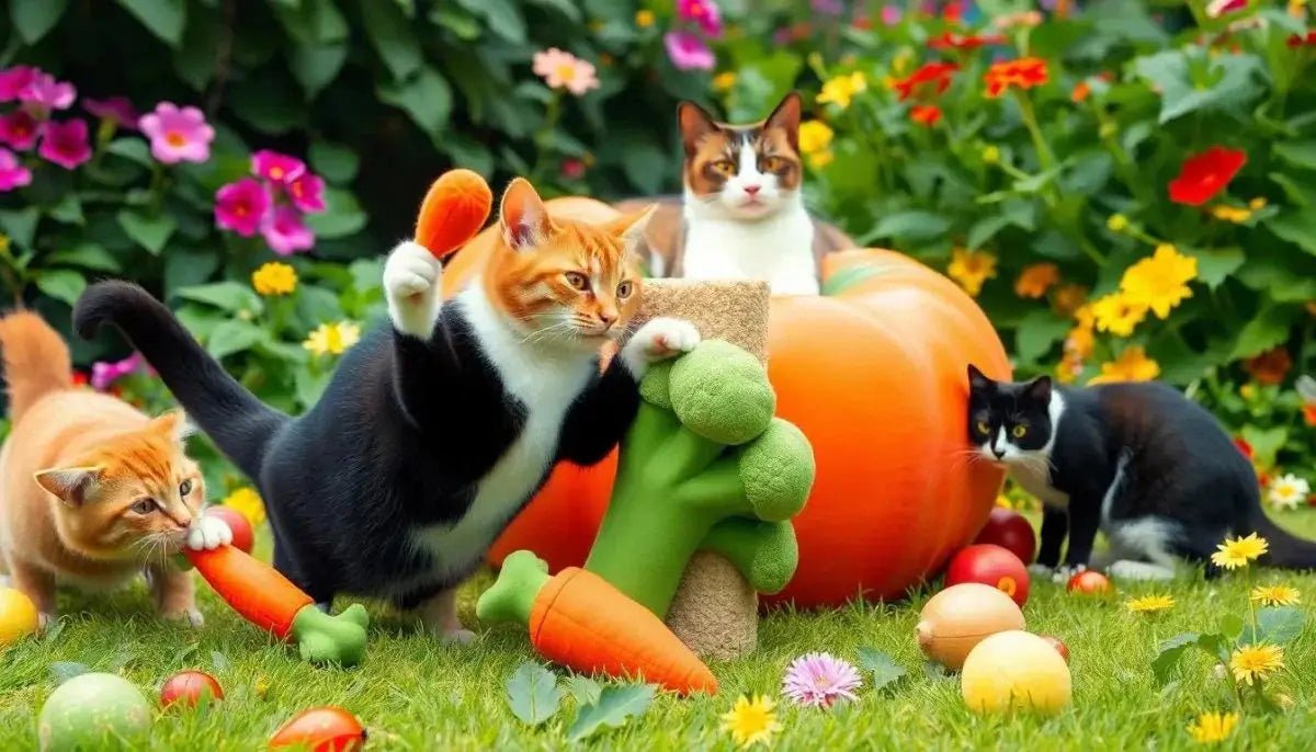 10 Purr-fect Cat Toys for Feline Vegetarians - Talis Us