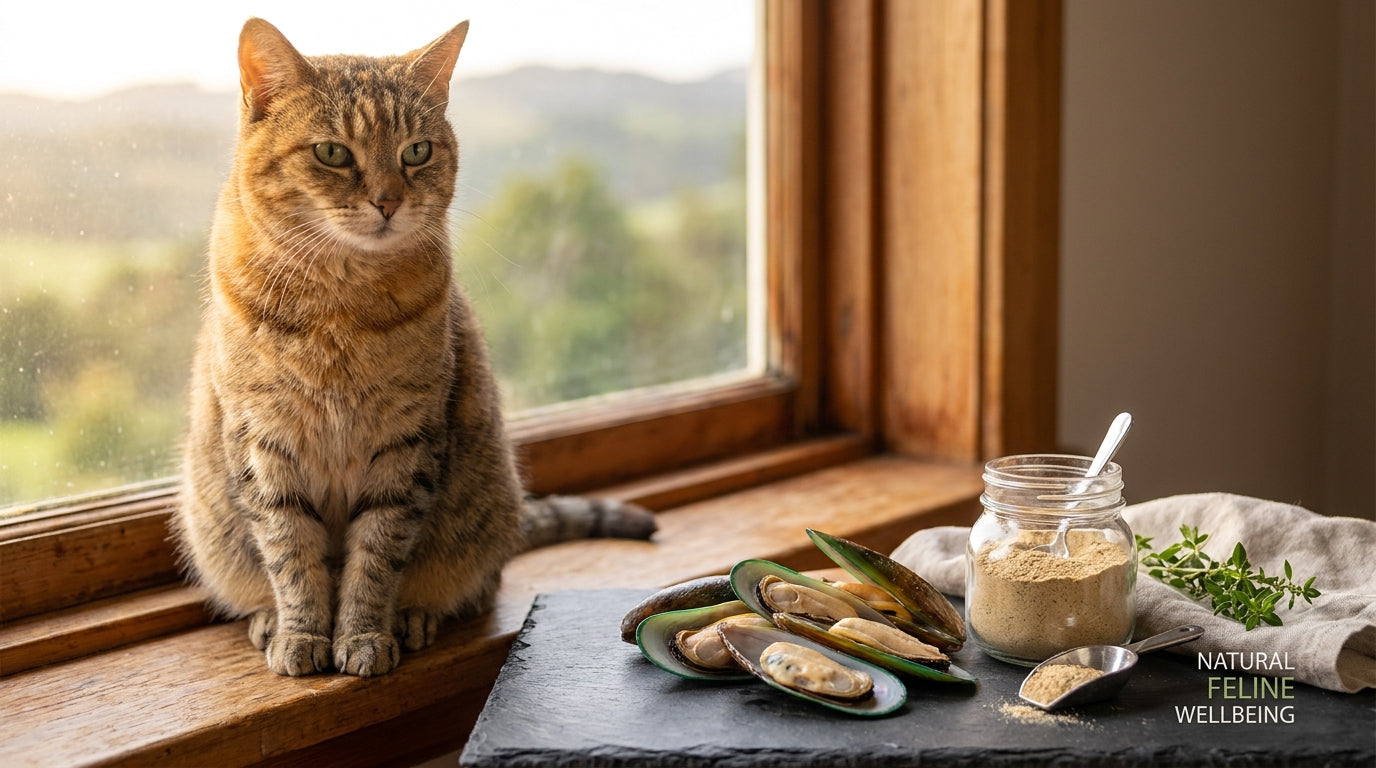 Green Lipped Mussel for Cats: The Complete Vet-Referenced Guide