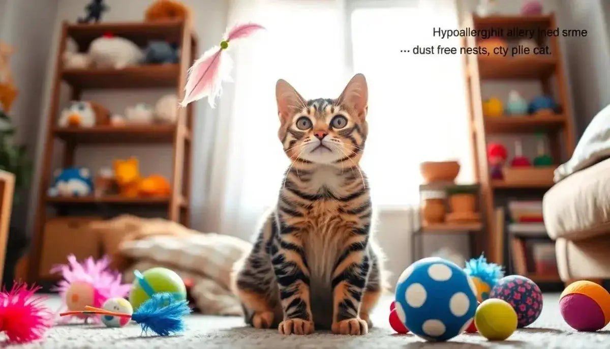 7 Purr-fect Cat Toys for Cats with Environmental Allergies - Talis Us