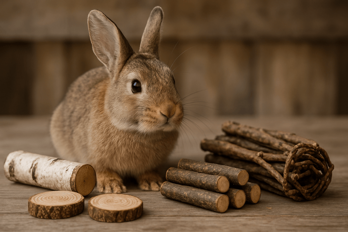 Rabbit Chew Toys Safe Woods Guide For Happy Healthy Teeth