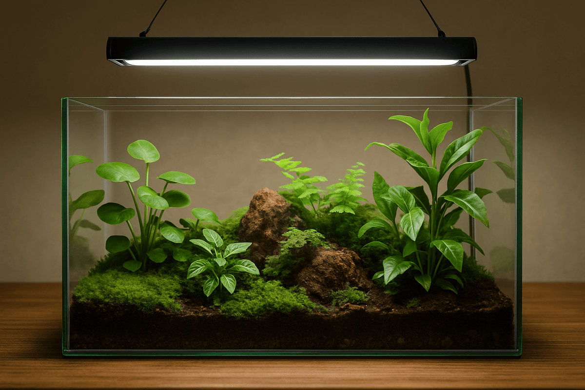 Terrarium LED Light Setup Best Practices Plant Growth Pro Tips