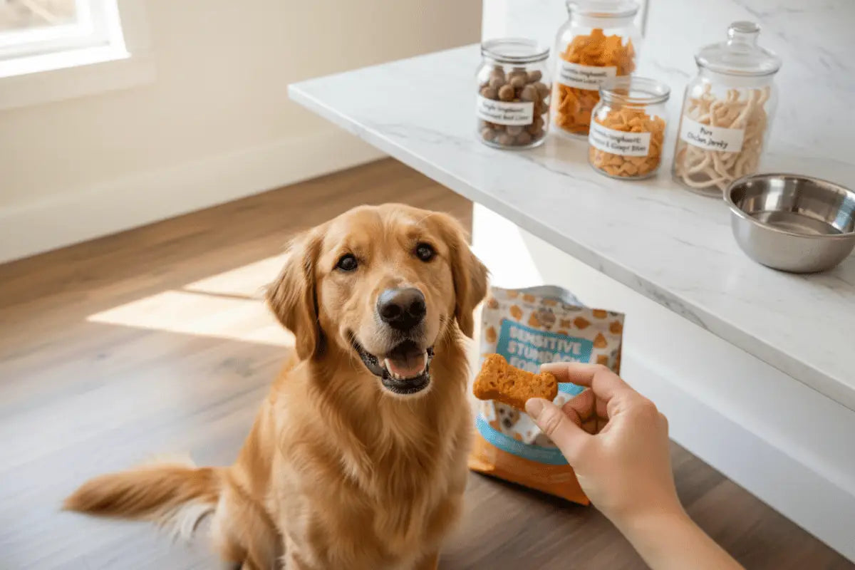 Best Dog Treats for Sensitive Stomachs: Gentle Options Your Pup Will Love