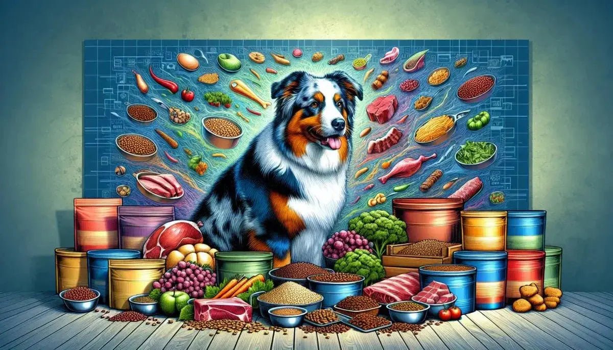 Best dog food options for active Australian Shepherds health