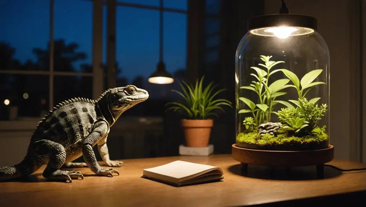 Create a Serene Nighttime Environment with a Reptile Night Lamp