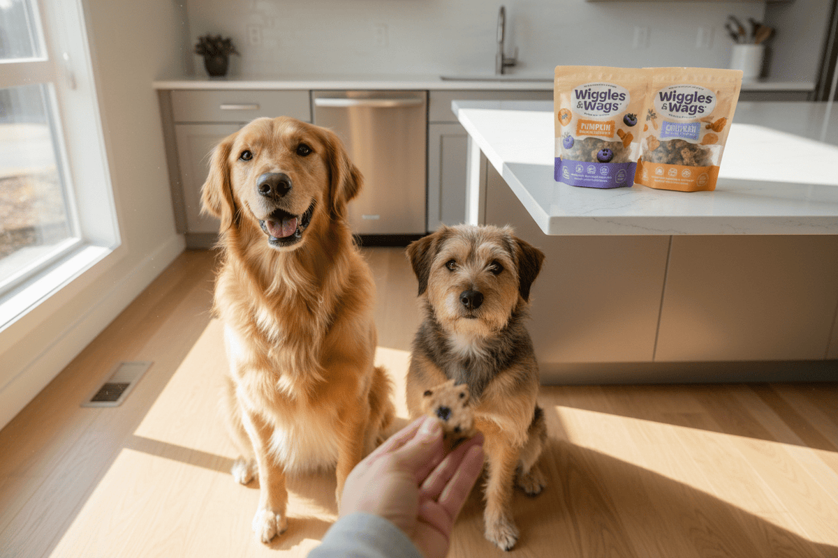 Discover the Health Benefits of Natural Ingredients in Wiggles and Wags Dog Treats