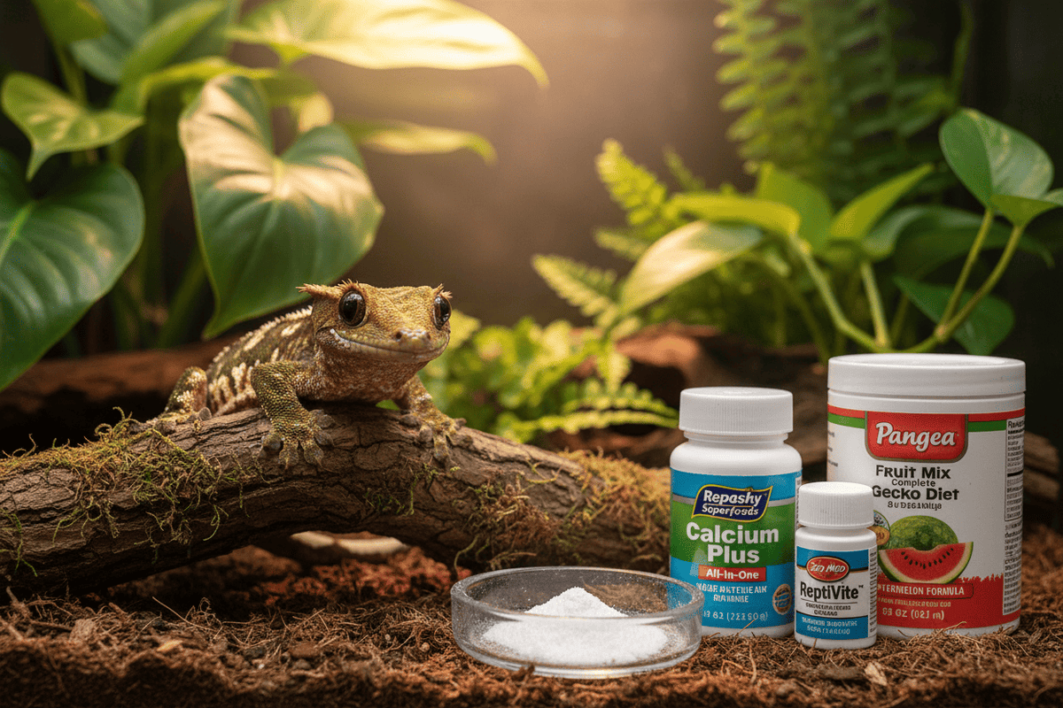 Essential Vitamins for Optimal Crested Gecko Health: A Complete Supplement Guide