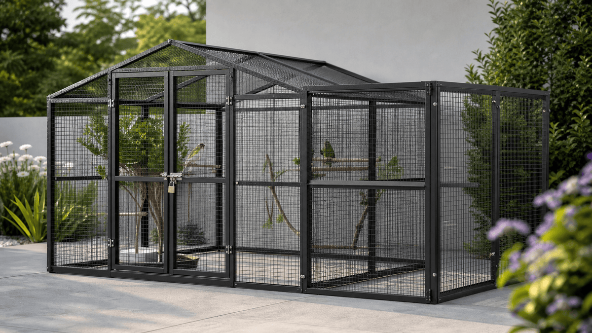Best Pre-built Outdoor Bird Aviaries for Security & Expandability