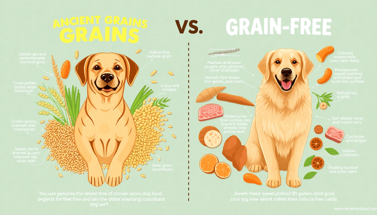 Ancient Grains vs. Grain-Free: What's Best for Your Dog?