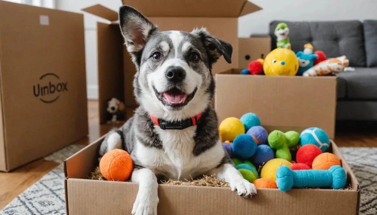 Unbox Joy with a Dog Toy Subscription Box