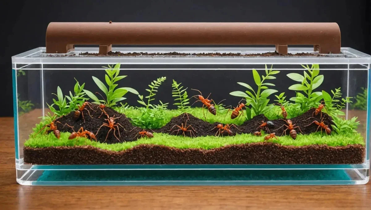 Welcome to the world of ant-keeping with the Large Ant Farm Kit!