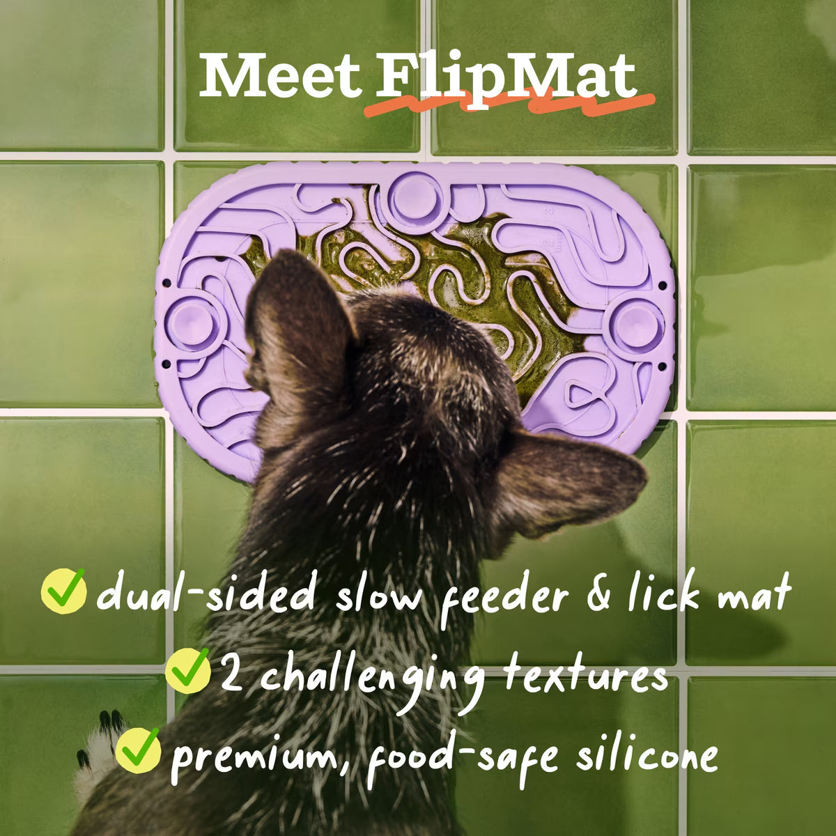 Woof Flipmat Interactive Treat Dispensing Dog Toy