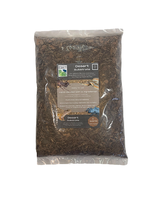 Desert Substrate for Reptiles – 6 Qt All-Natural Habitat Solution
