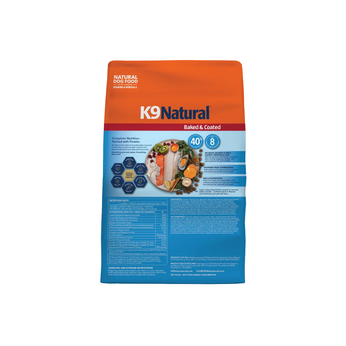 K9 Natural Baked & Coated Wild Caught Ocean Fish