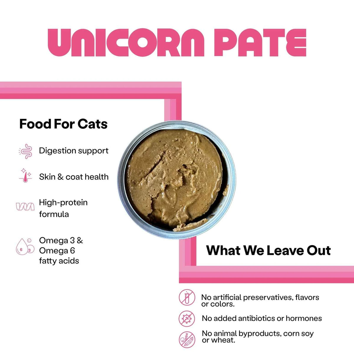 Wild Earth Unicorn Pate Vegan Cat Food 24ea/6 oz