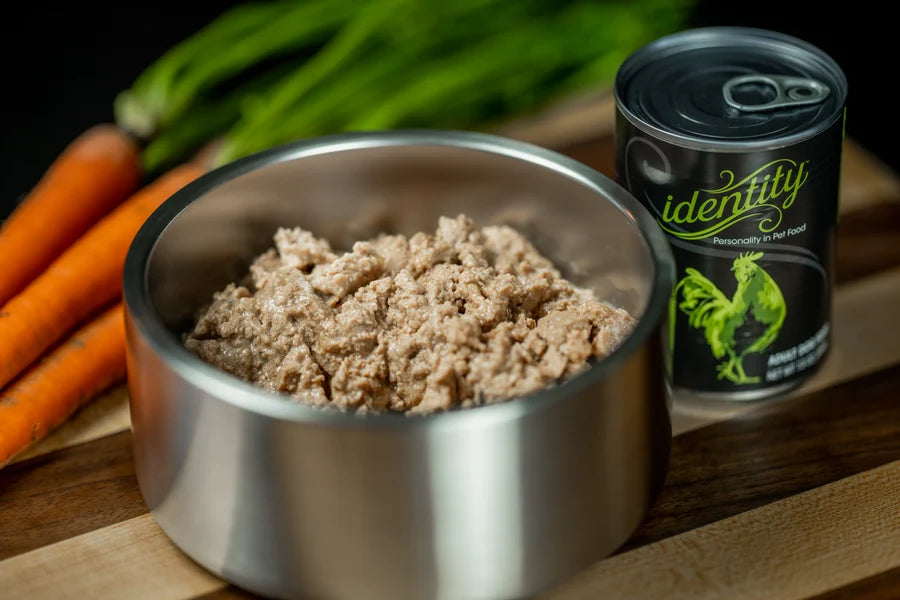 Identity 95% Free-Range Cobb Chicken & Chicken Broth Pâté Wet Dog Food 12/13OZ