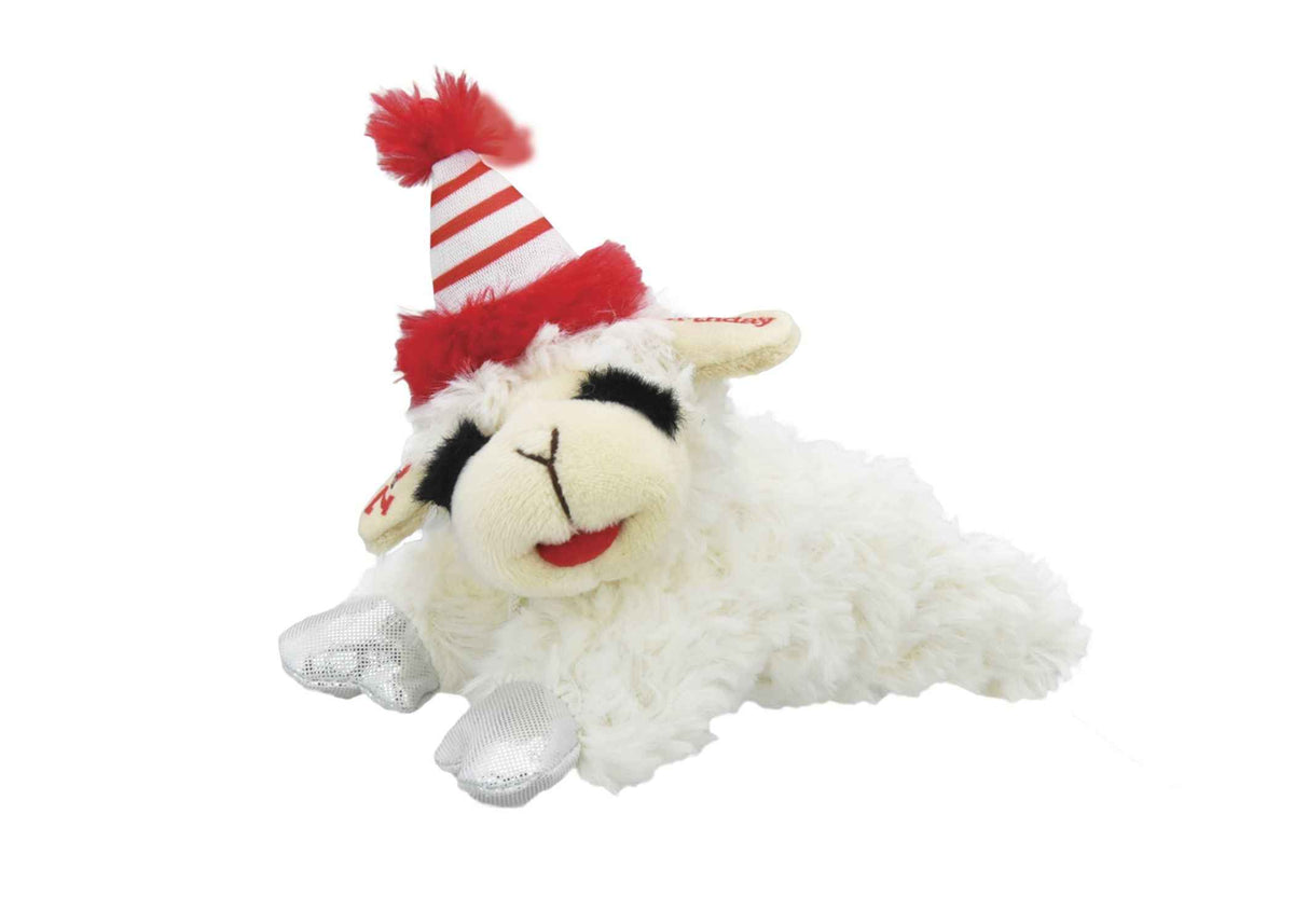 Multipet Lamb Chop 70th Birthday Dog Toys