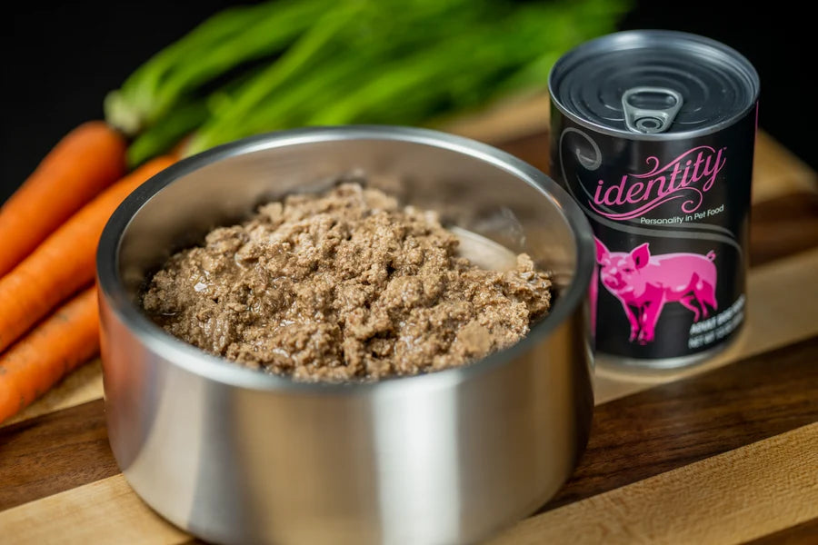 Identity 95% Free-Range Prairie Pork & Pork Broth Pâté Wet Dog Food 12/13OZ