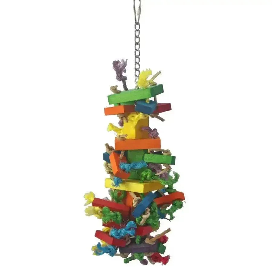 A & E Cages Happy Beaks Cluster Blocks Bird Toy - Talis Us