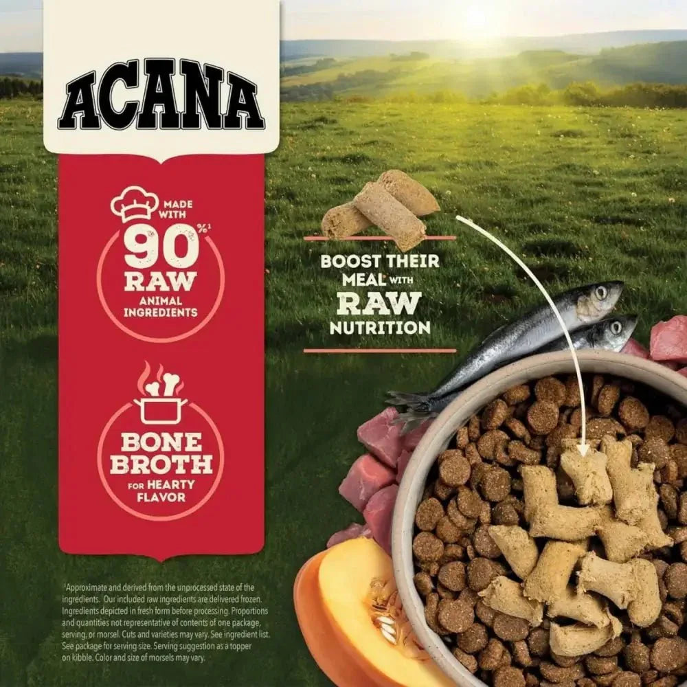 ACANA Ranch - Raised Beef Morsels Freeze - Dried Dog Food & Topper 8 oz - Talis Us