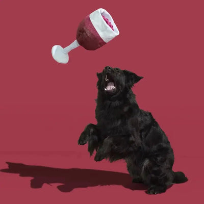 BARK Grrrande Vino Plush Dog Toy - Talis Us