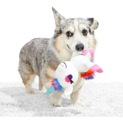 BARK Hay Girl Unicorn Plush Dog Toy - Talis Us