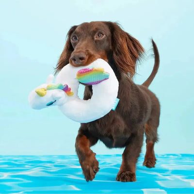 BARK Tina the Tubular Unicorn Plush Dog Toy - Talis Us