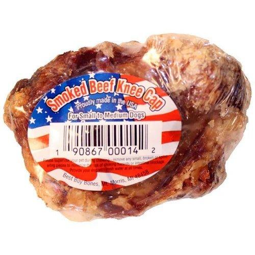 Best Buy Bones Smoked Beef Knee Cap Dog Treat - Talis Us