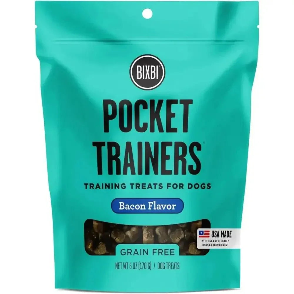 BIXBI Pocket Trainers Grain - Free Dog Treats 6oz. - Talis Us