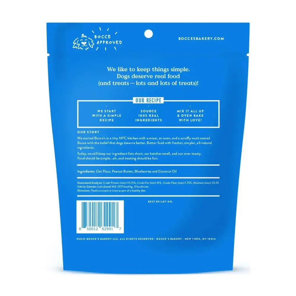 Bocce's Bakery Blueberries are Blue Dog Biscuits - Talis Us