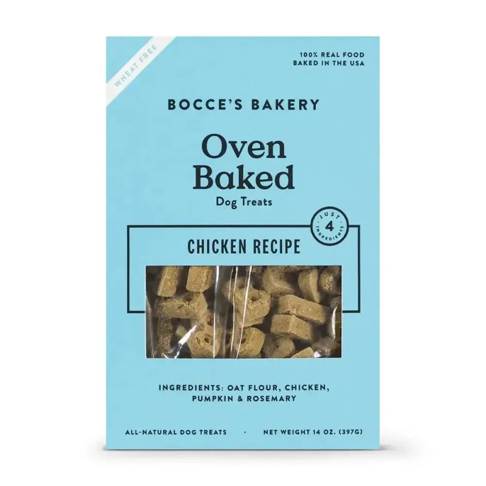 Bocce's Bakery Chicken 14oz Biscuit Boxes Dog Treats - Talis Us