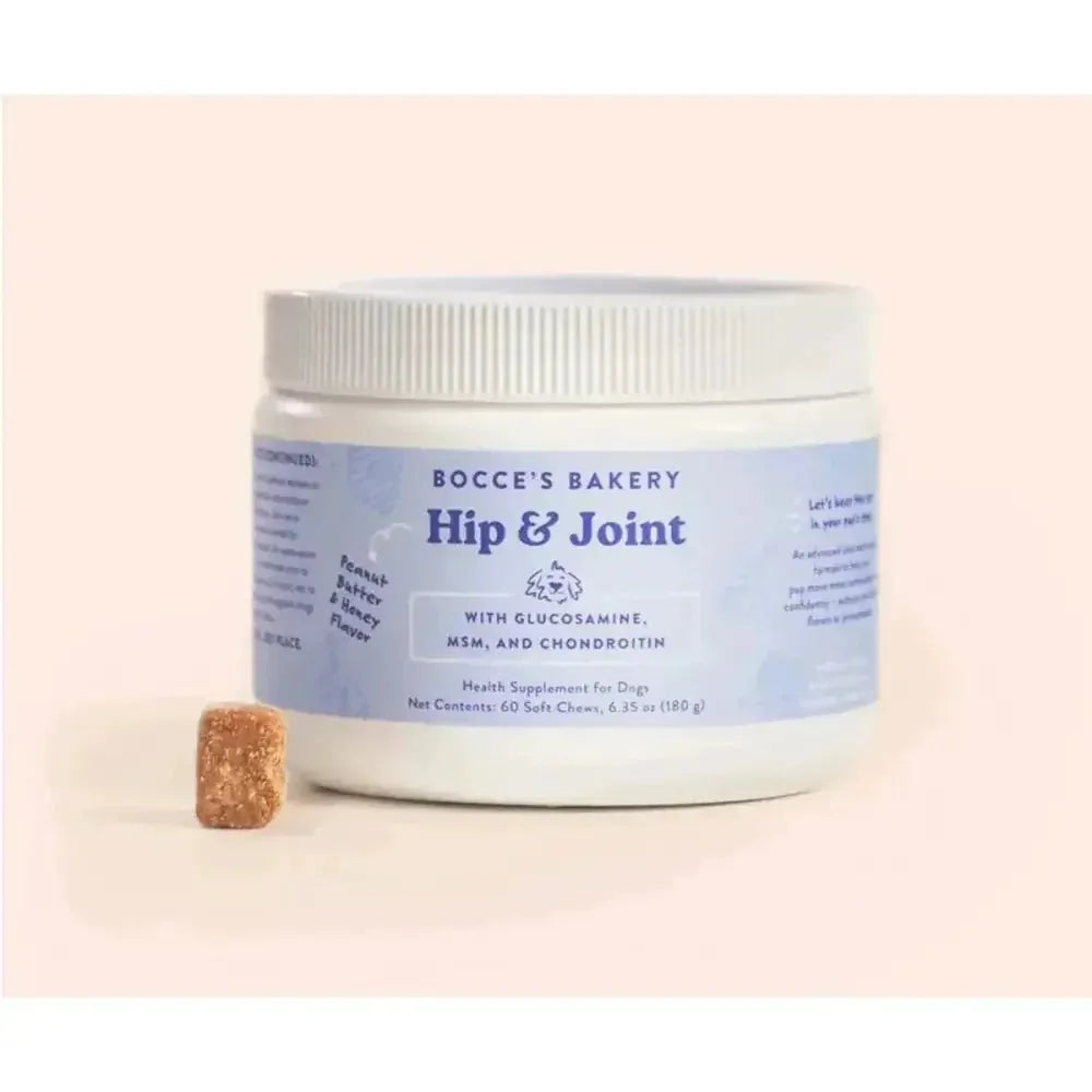 Bocce's Bakery Hip & Joint 60 Count Soft Chew Dog Supplements - Talis Us