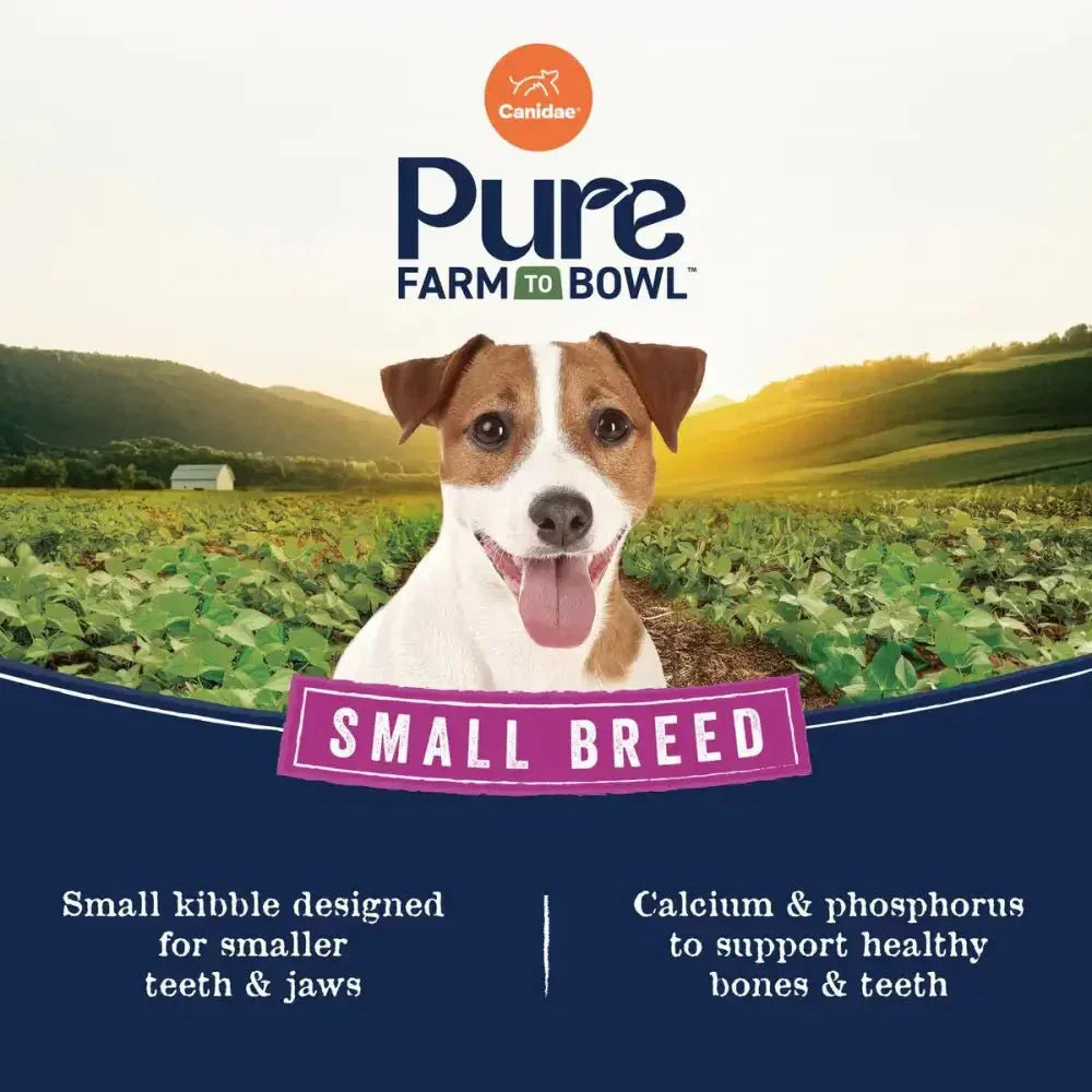 CANIDAE PURE Farm to Bowl Small Breed Salmon Dry Dog Food - Talis Us