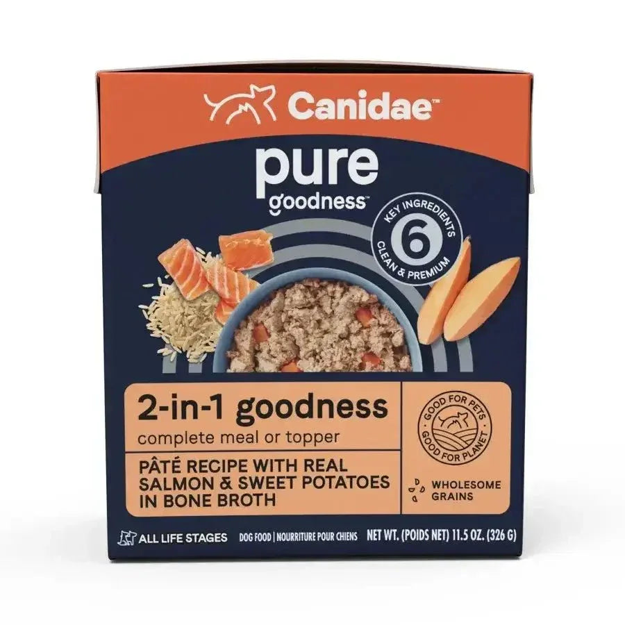 CANIDAE PURE goodness 2 - in - 1 Pate Wet Dog Food 11.5 oz - Talis Us