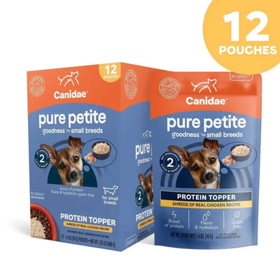 CANIDAE PURE Petite Goodness Protein Topper for Small Breed Dogs 12ea/1.4 oz - Talis Us