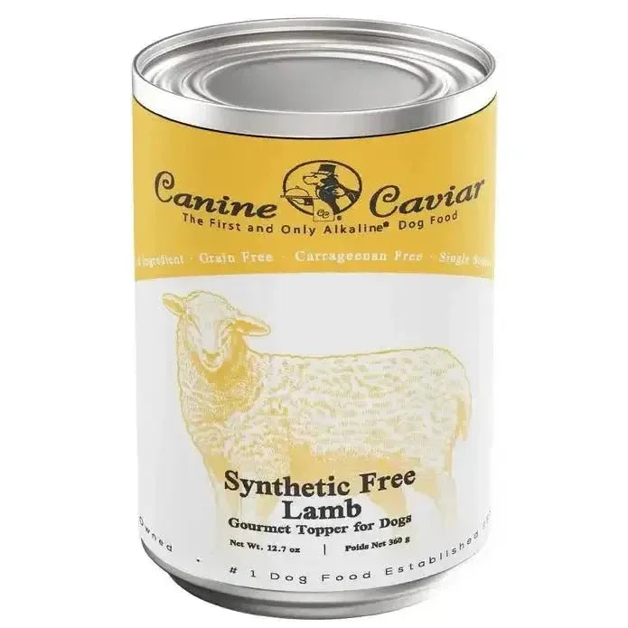 Canine Caviar Synthetic Free Lamb Wet Dog Food 12 / 12.7 oz - Talis Us