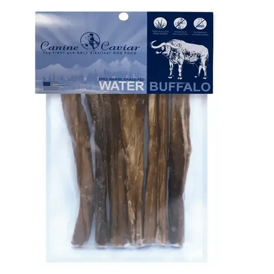 Canine Caviar Water Buffalo Bully Stix Dog Treats - Talis Us
