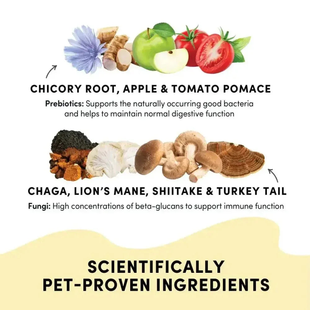 Crumps' Naturals Gutsy Immune Bites with Functional Mushrooms - Talis Us