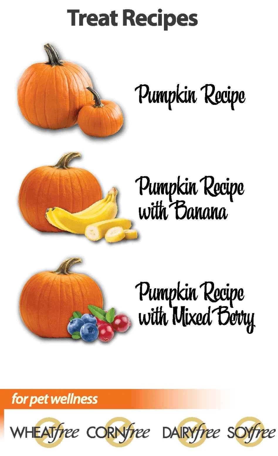 Emerald Pet Pumpkin Harvest Mini Trainers Soft & Chewy Dog Treats 6 oz