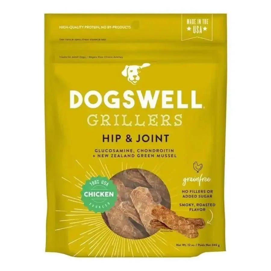 Dogswell Grillers Hip & Joint Grain-Free Chicken Dog Treats 1ea/12 oz Dogswell CPD