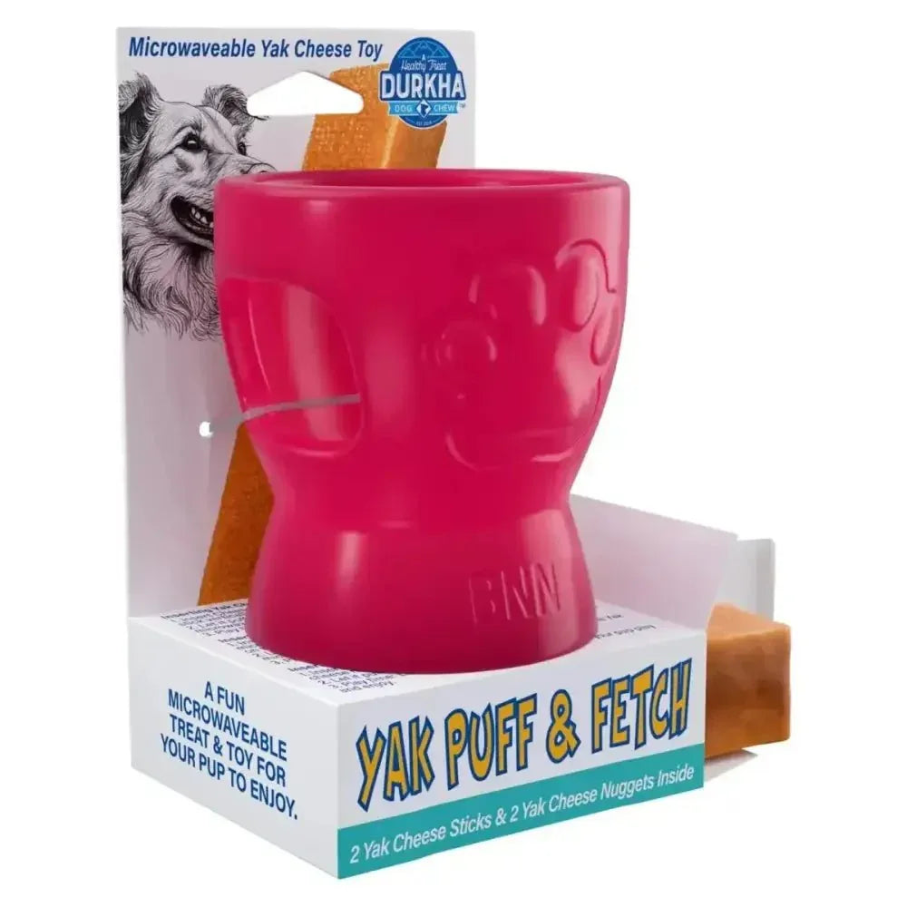 Durkha Puff & Fetch Toy - Yak Cheese Playtime Delight - Talis Us