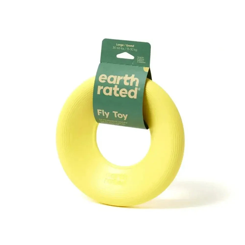 Earth Rated Dog Flyer Toy Yellow TPE - Talis Us
