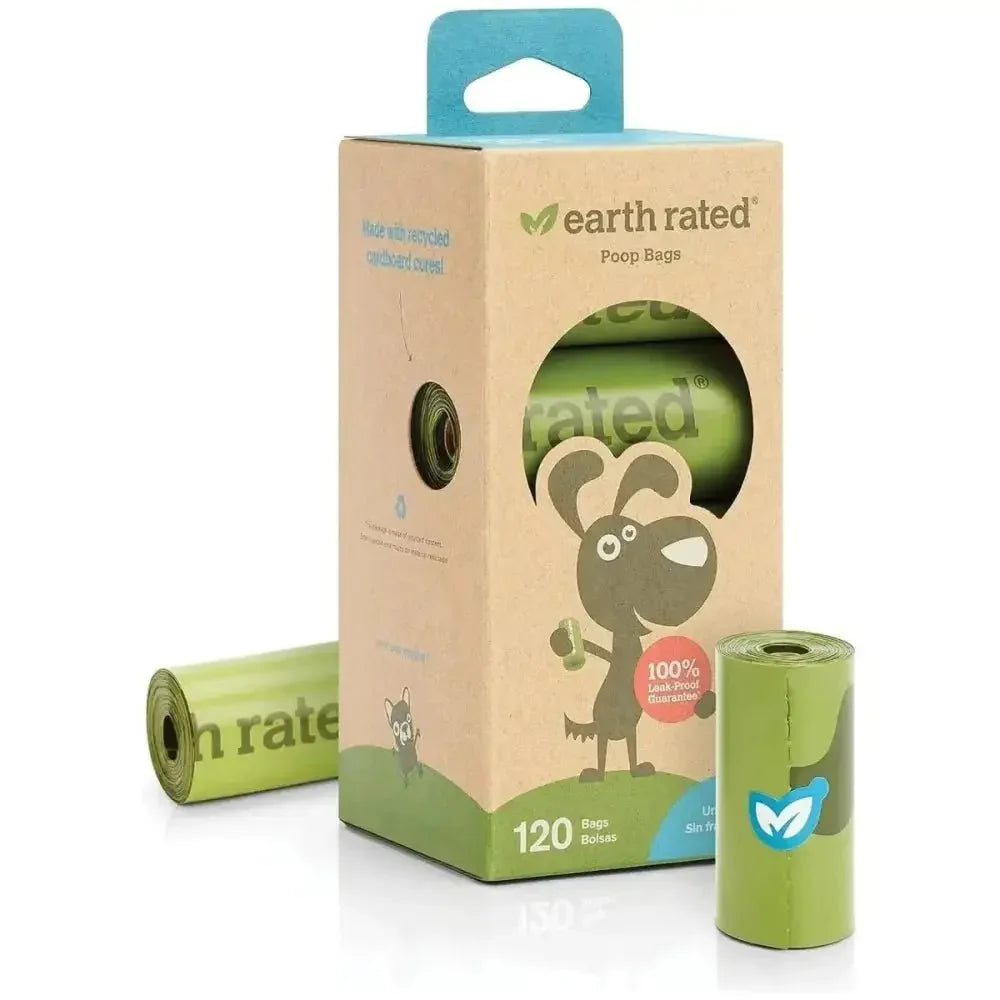 Earth Rated Dog Poop Bags Rolls 120 Count - Talis Us