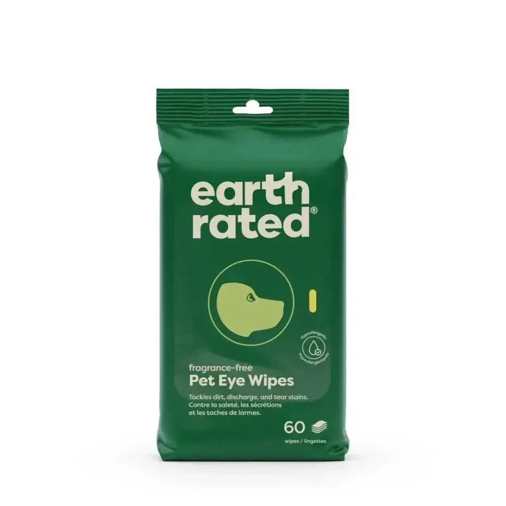 Earth Rated Pet Eye Wipes 60ct - Talis Us