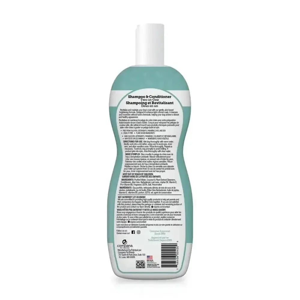 Espree 2in1 Bright White Dog Shampoo 20 oz - Talis Us