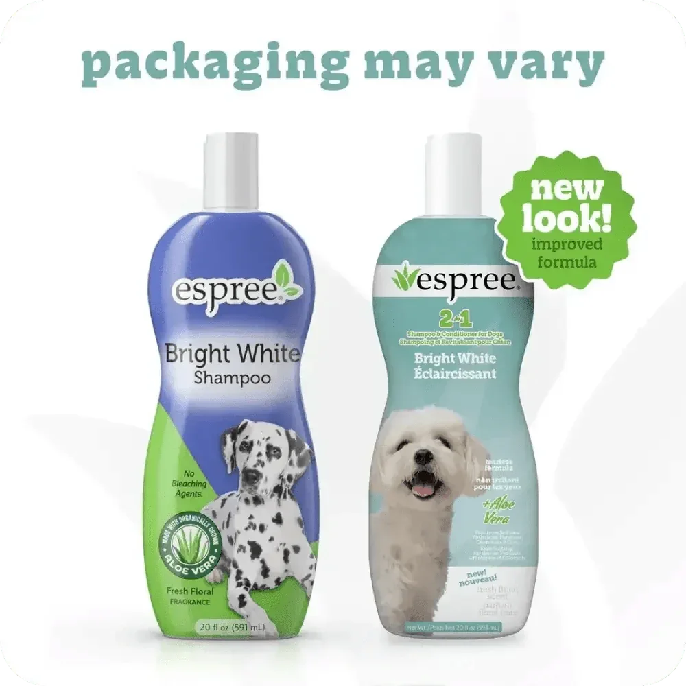 Espree 2in1 Bright White Dog Shampoo 20 oz - Talis Us