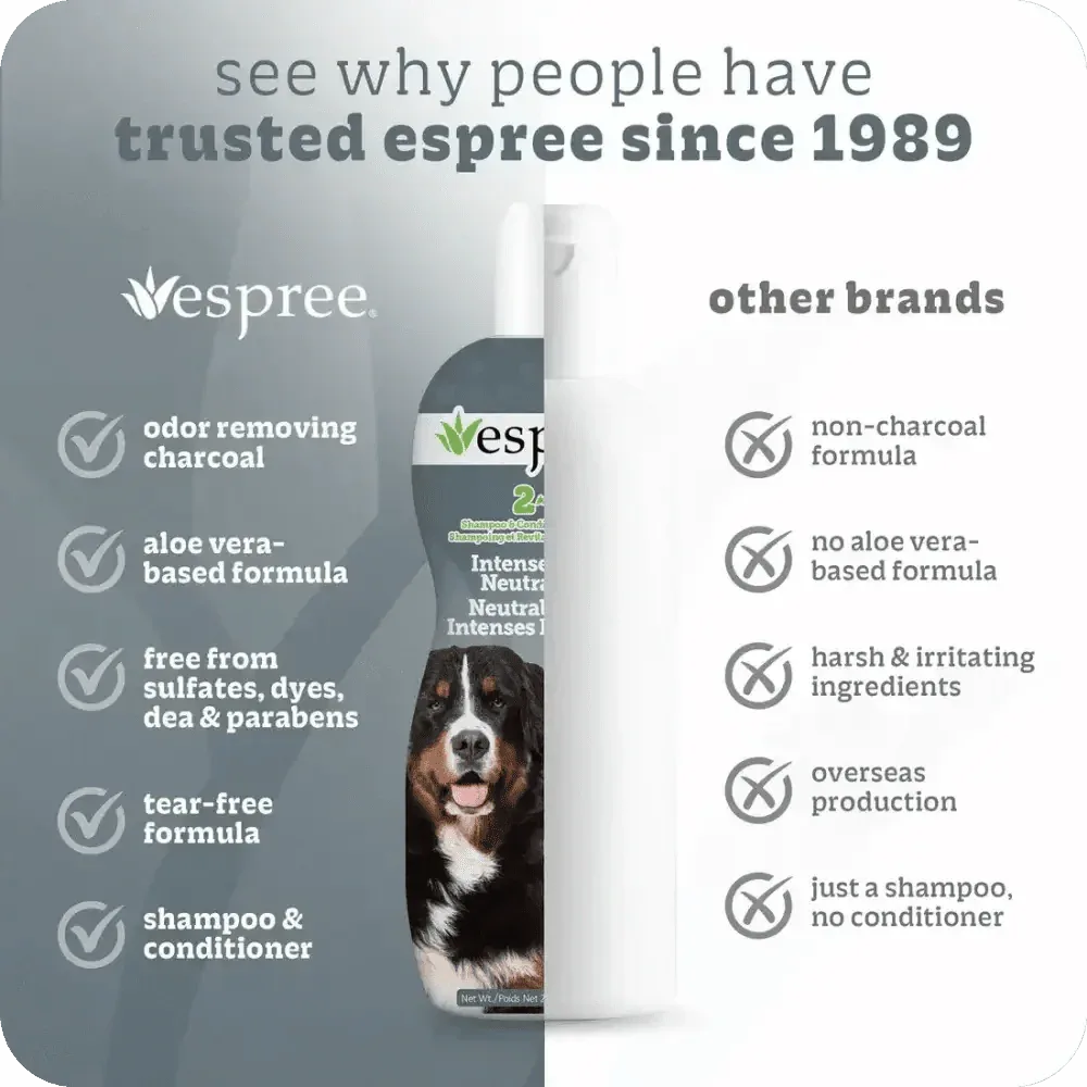 Espree 2in1 Intense Odor Neutralizer Dog Shampoo 20 oz - Talis Us