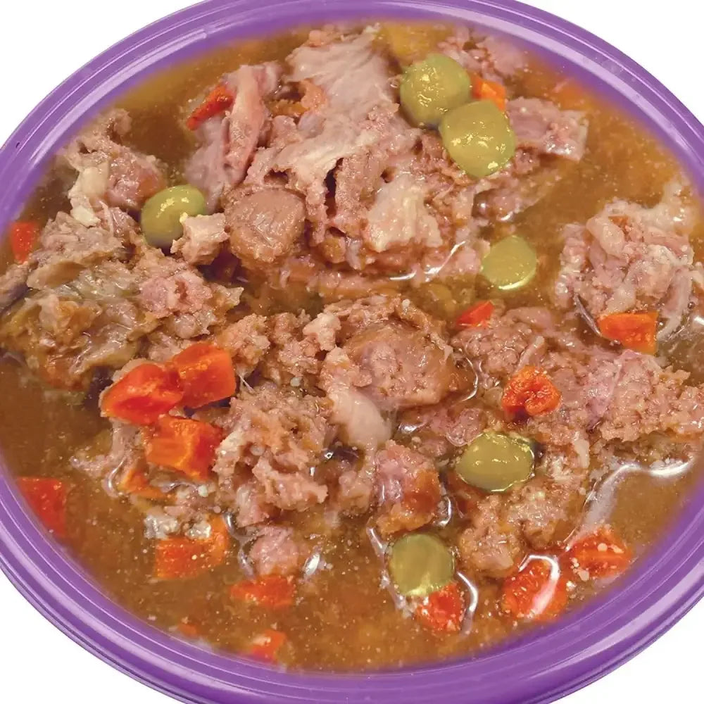 Evanger's Hand Packed Braised Beef Chunks with Gravy Canned Dog Food 12ea/12 oz Evanger's