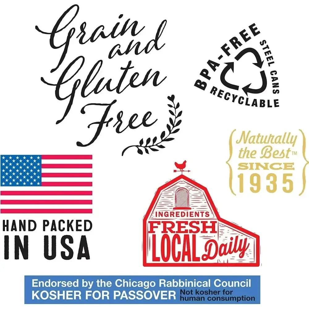 Evanger's Hand Packed Roasted Chicken Drummet Dinner Canned Dog Food 12ea/12 oz Evanger's