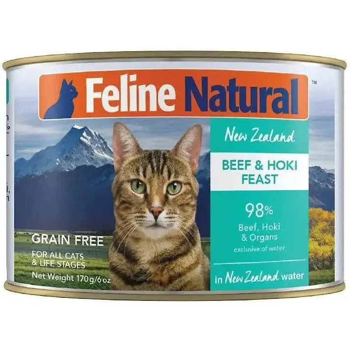 Feline Natural Beef & Hoki Feast Grain - Free Canned Cat Food - Talis Us