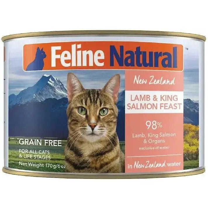 Feline Natural Lamb & King Salmon Feast Grain - Free Canned Cat Food - Talis Us
